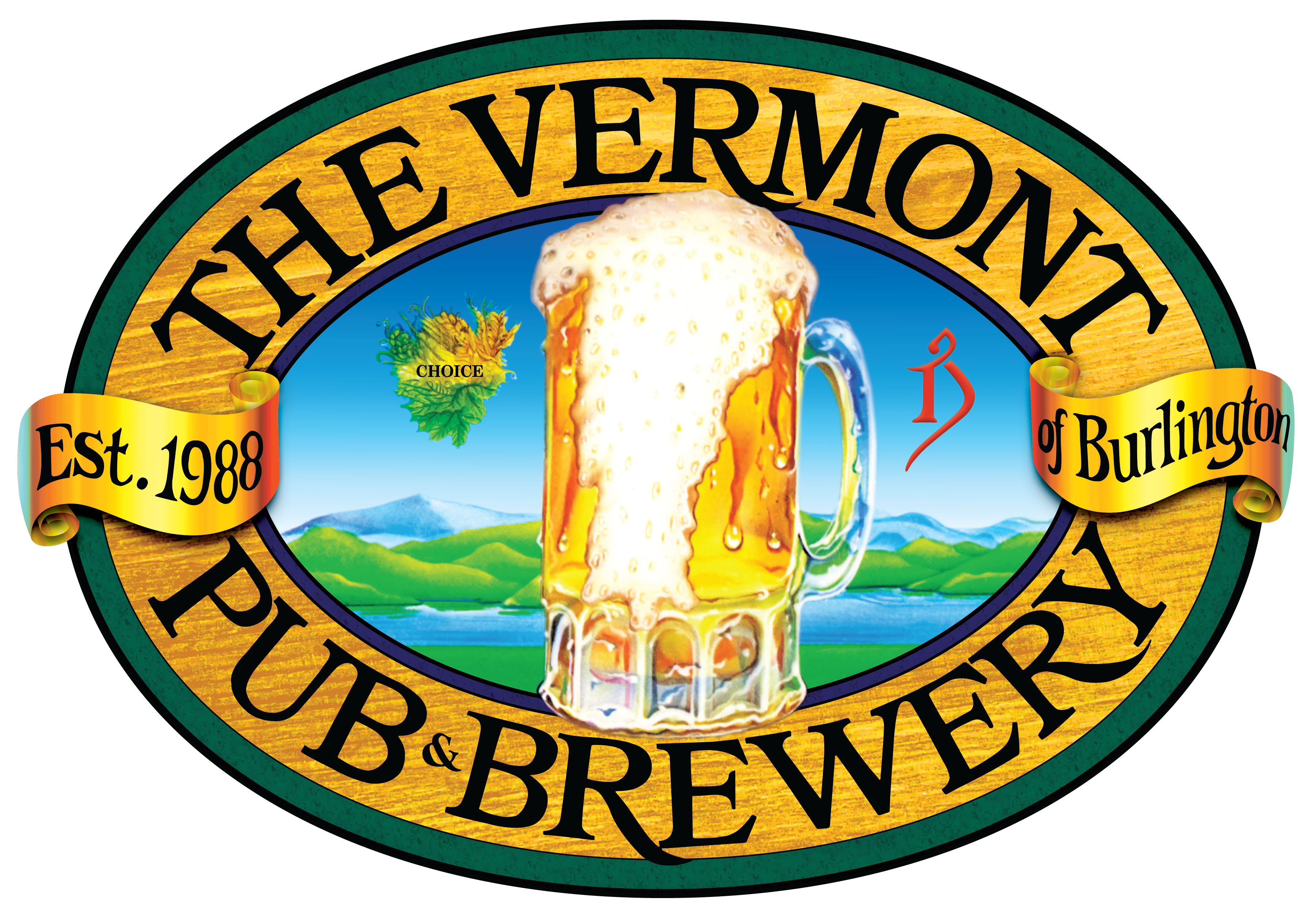The Vermont Pub & Brewery Logo
